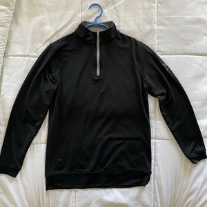 Peter Millar Boys (M 9-10) quarter zip athleisure pullover
